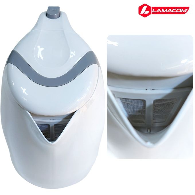 Image de Bouilloire Électrique Lamacom 1,7 Litre - 2200 Watt - Chaudière à eau équipée d'une technologie d'extinction intelligente, conception sans fil à 360 degrés - Design moderne - Unbranded