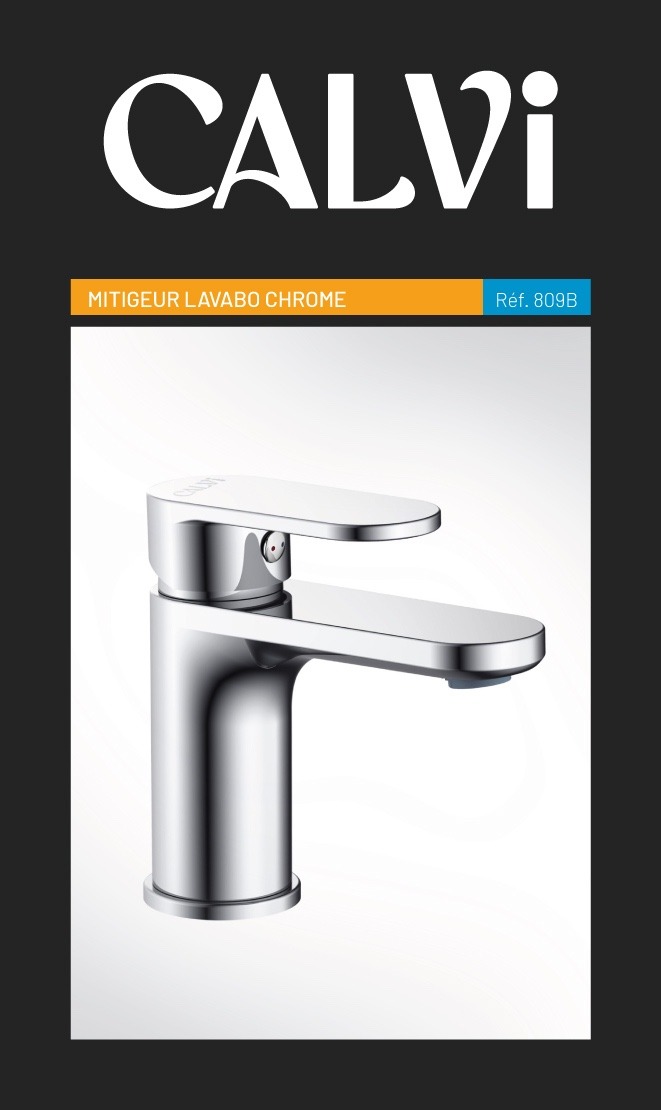 Image de Calvi Mitigeur Lavabo Chromé - Unbranded