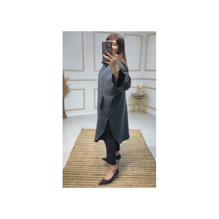 Image de CAP Ref 31 d'hiver élégant pour femme, importe de Turquie - bleu