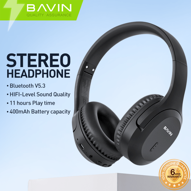 Image de Casque stéréo Bluetooth BAVIN BH50