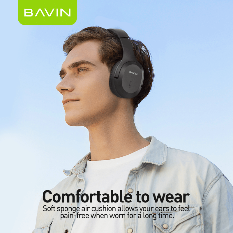Image de Casque stéréo Bluetooth BAVIN BH50