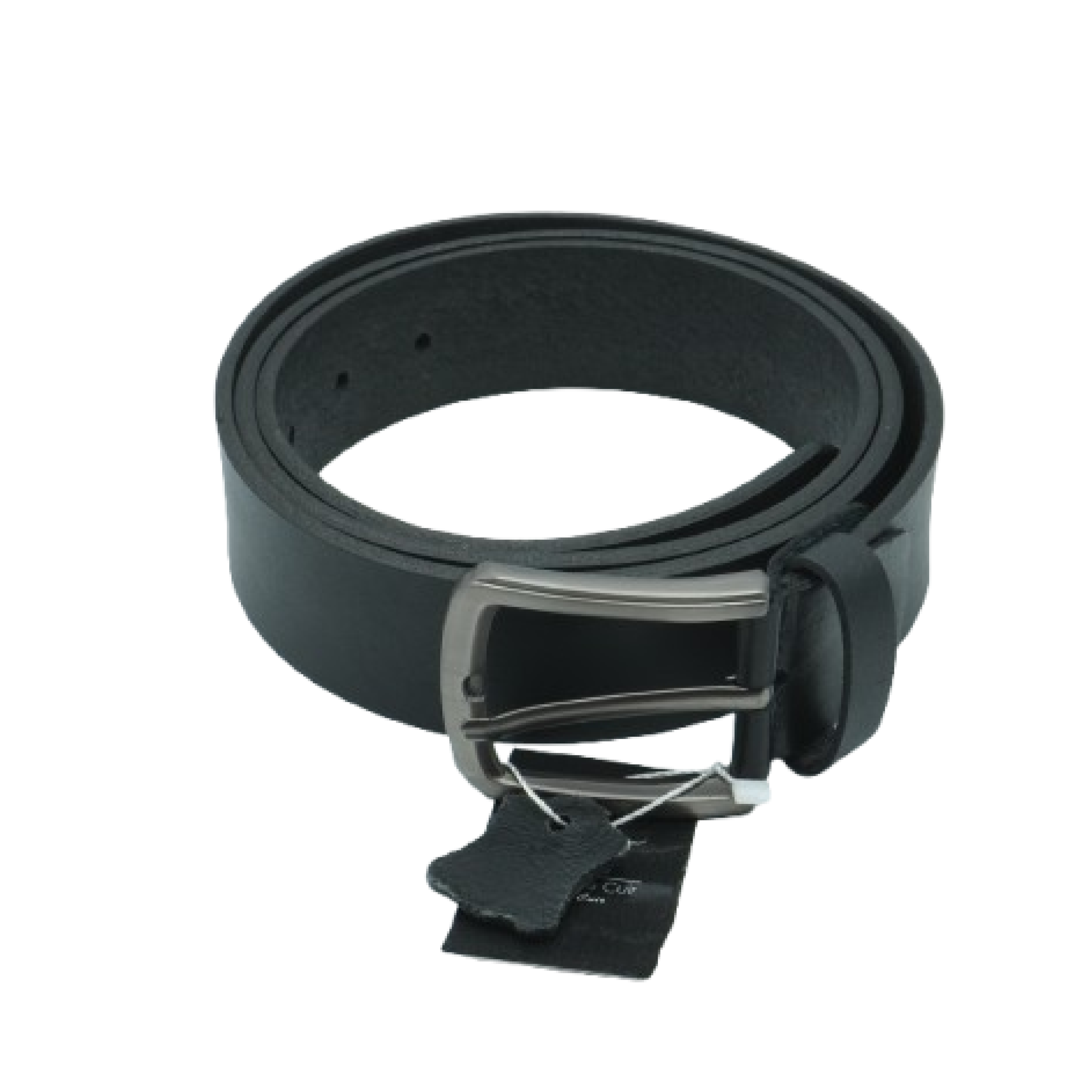 Image de Ceinture classique en cuir Noir pour Homme - Unbranded