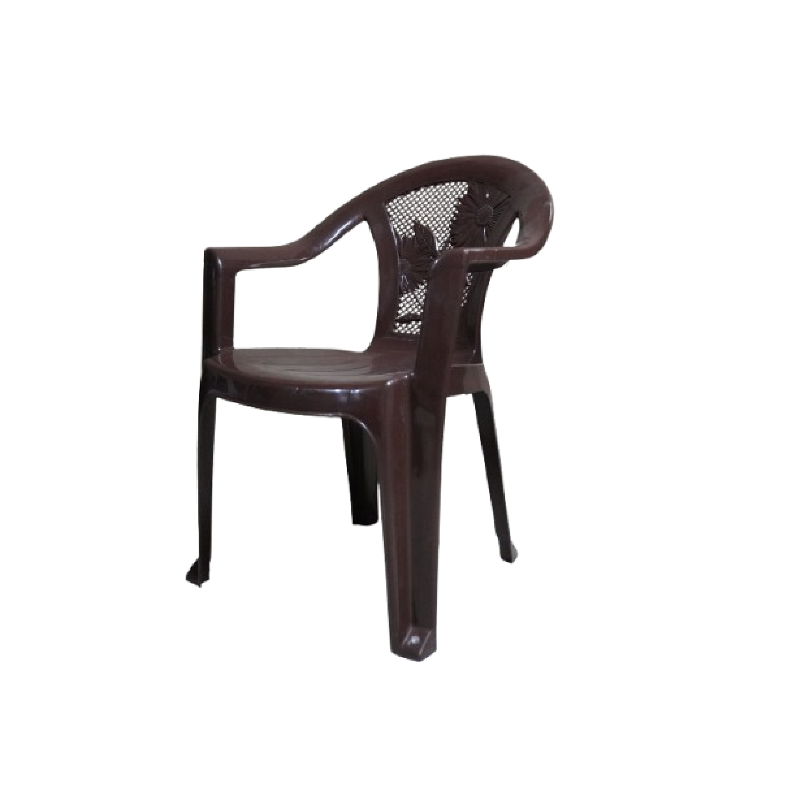 Image de Chaise monobloc empilable en plastique - Unbranded