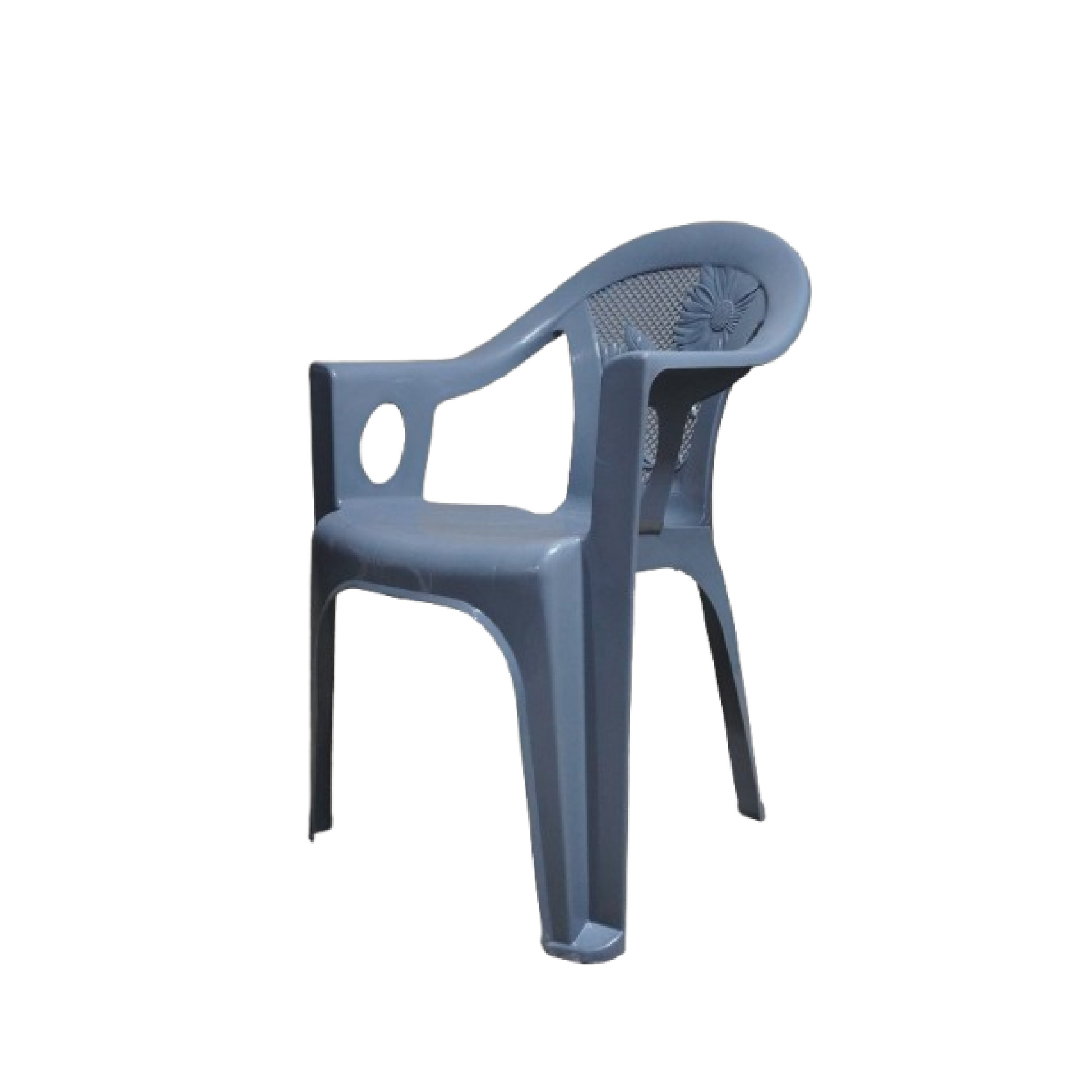 Image de Chaise monobloc empilable en plastique - Unbranded