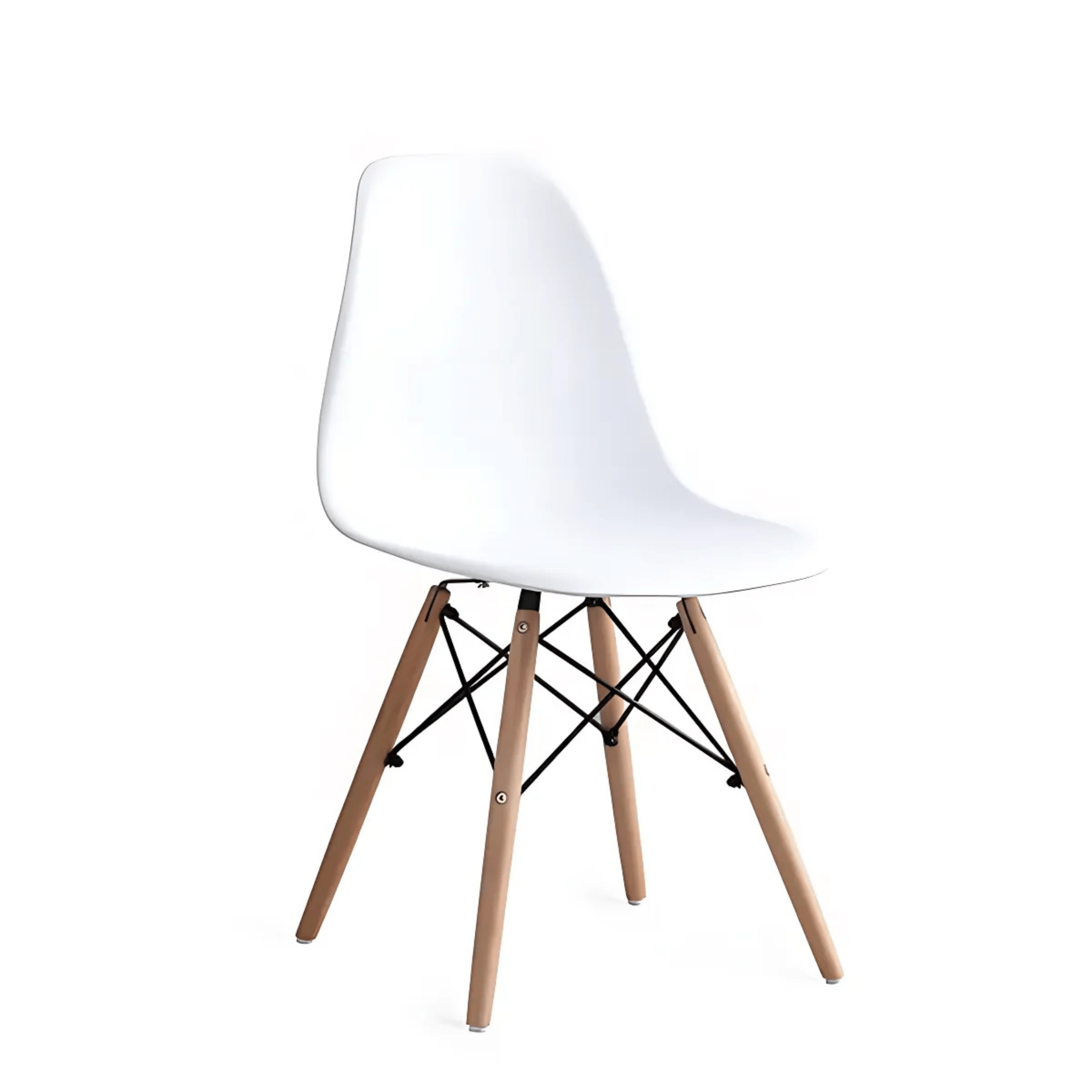 Image de Chaise Scandinave Ergonomique en Plastique - Unbranded