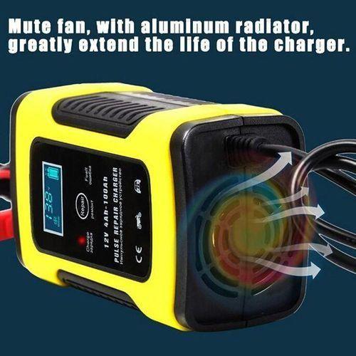 Image de Chargeur de Batterie Polyvalent 4-100 Ah pour Voiture et Moto - Unbranded