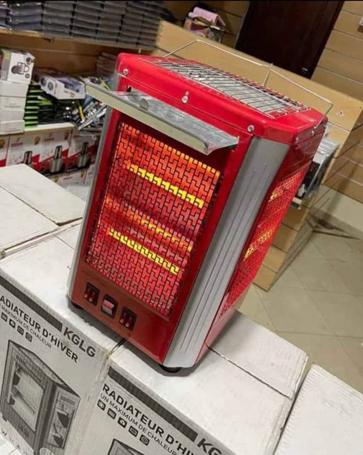 Image de Chauffage halogène économique 2000 W électrique d'air domestique et barbecue à double usage chaude - Unbranded