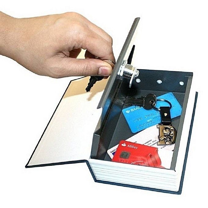 Image de Coffre-Fort Livre – Coffre-Sécurisé Camouflé en Forme de Livre - Unbranded