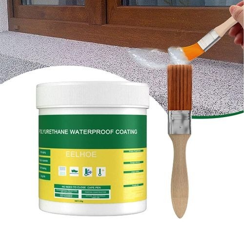Image de colle de réparation adhésive 500g, mastic, polyuréthane, avec brosse, imperméable Invisible - Unbranded