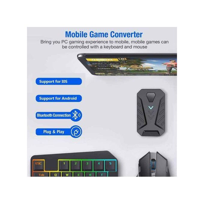 Image de Convertisseur de clavier et souris pour jeu mobile, adaptateur portable, appareil MIX PRO. MIX LITE. MIX PRO+ - Unbranded