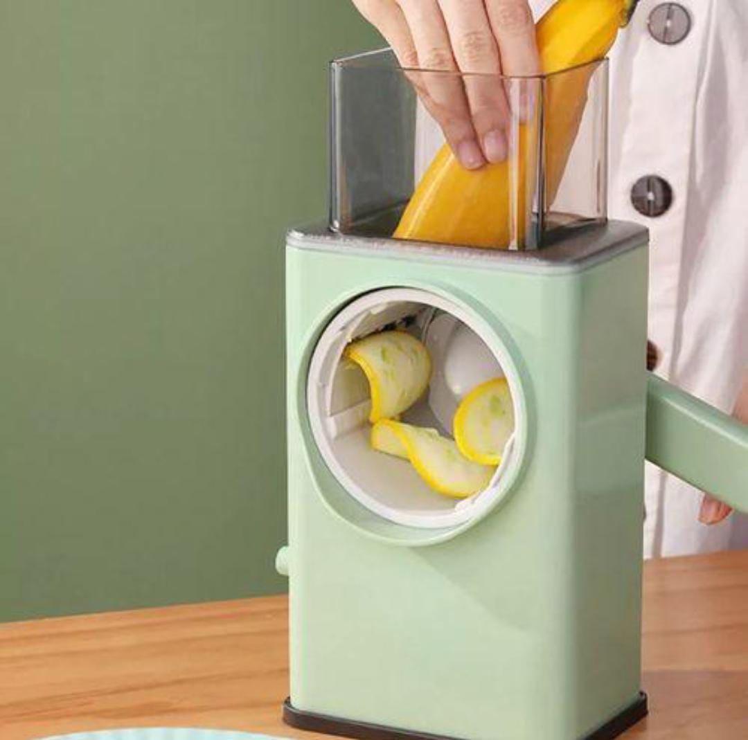 Image de Coupe-légumes circulaire multifonctionnel de mandoline - Unbranded