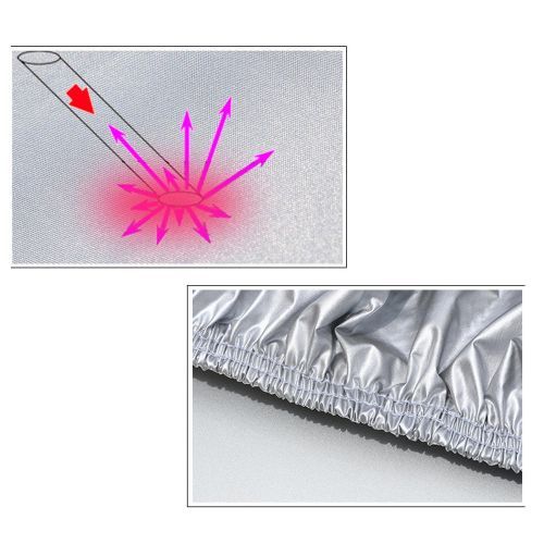 Image de couvert de voiture universelles S/M/L/XL/XXL Outdoor Full Cover Sun UV Snow Dust - Unbranded