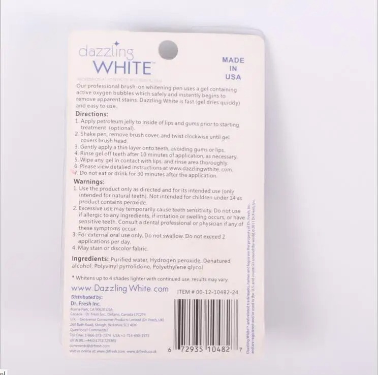 Image de Dazzling White – Stylo de Blanchiment Dentaire - Unbranded