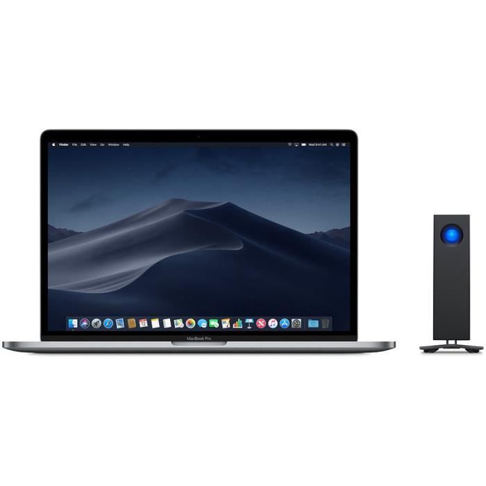 Image de Disque dur Bureau LaCie d2 Professional STHA10000800 - 10 To - USB 3.1 Type C