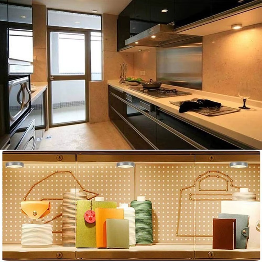 Image de Éclairage LED pour Armoire – Lumière Réglable avec Télécommande - Unbranded