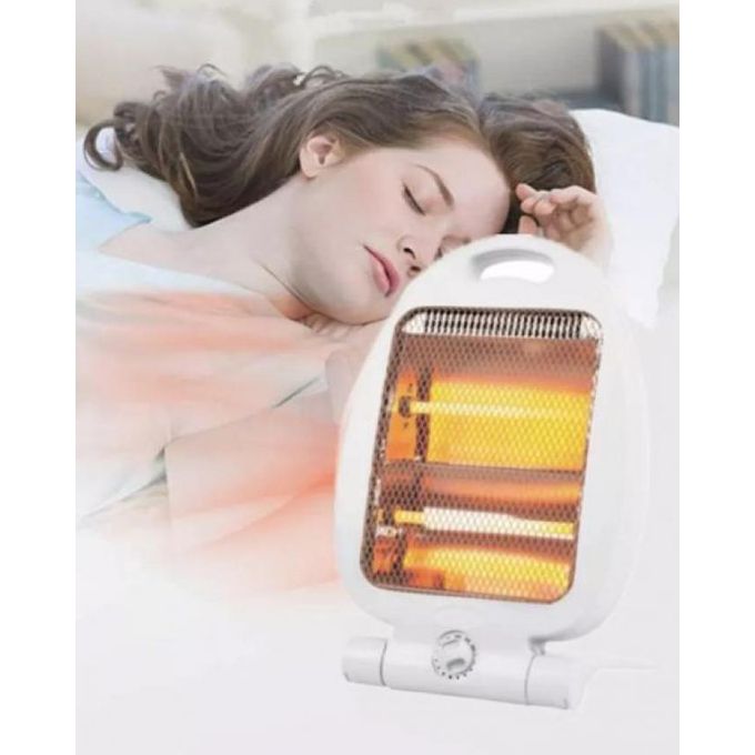 Image de E.GENIAL Chauffage Electrique - 800W - Chauffage silencieux et Rapide - Chauffage quartz - Unbranded