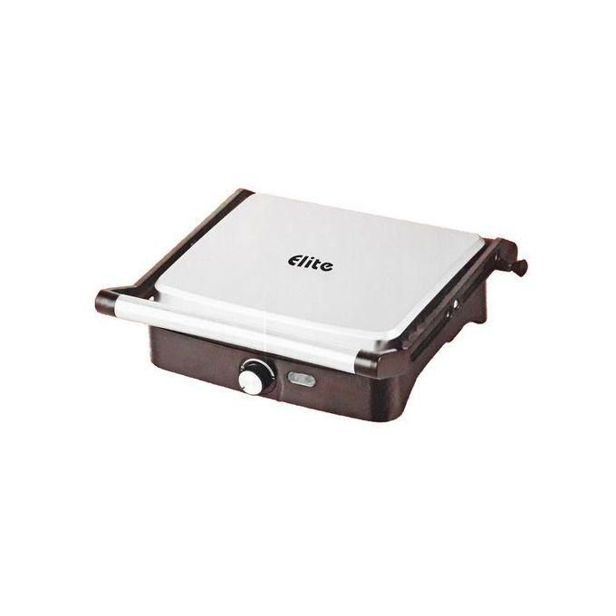 Image de Elite Grill Panini et Barbecue 2-en-1 en Granite Antiadhésif – 2000W - Unbranded