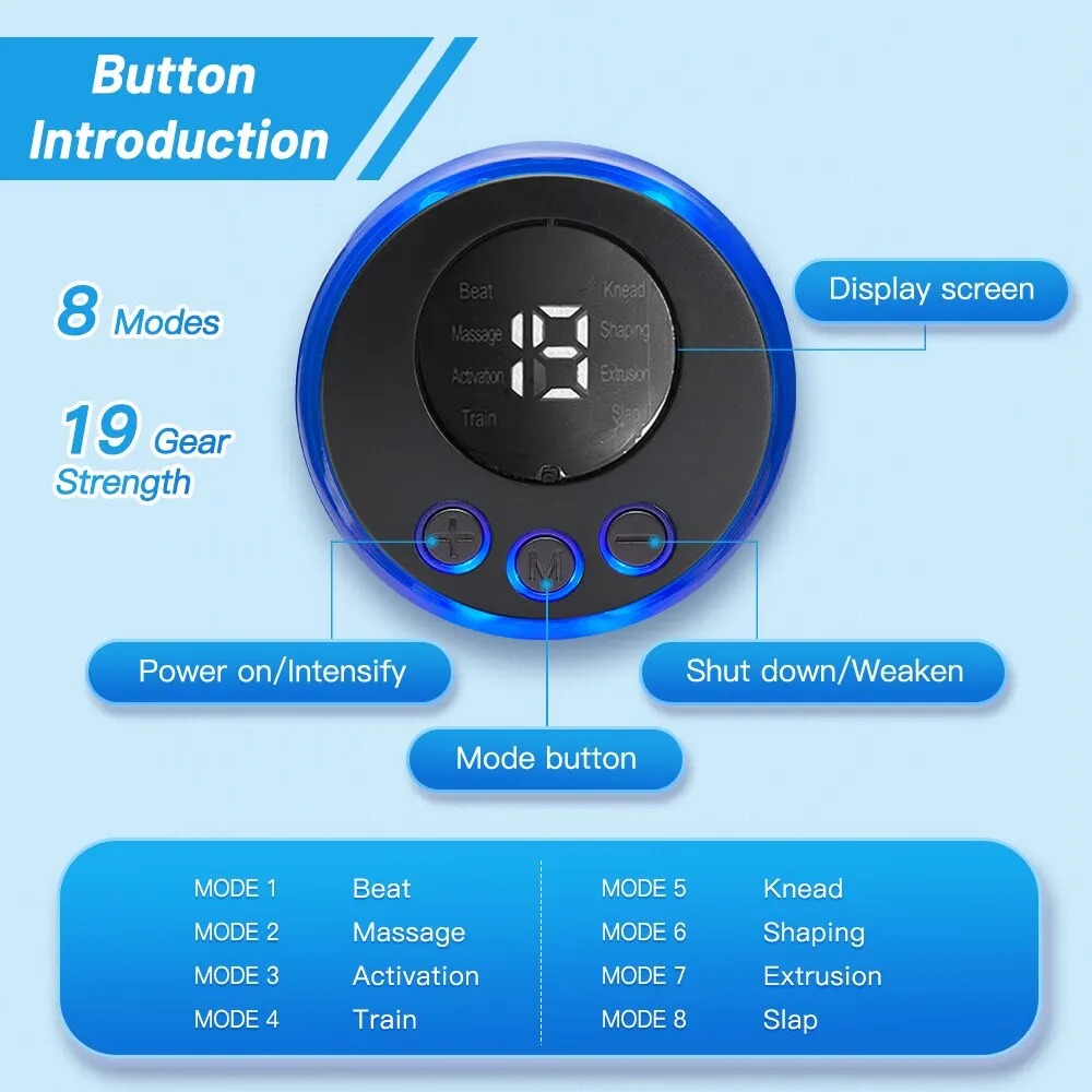 Image de EMS-Coussin : Appareil de massage pour pieds avec technologie EMS - Unbranded