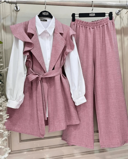 Image de Ensemble 3 pièces femme – Élégance et modernité - Unbranded