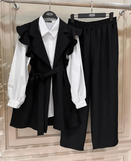 Image de Ensemble 3 pièces femme – Élégance et modernité - Unbranded