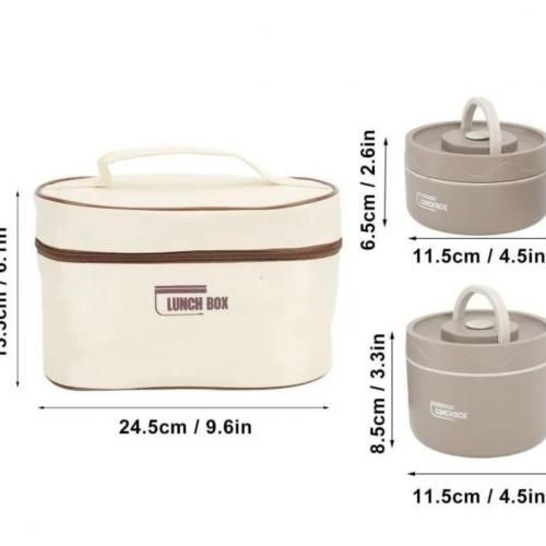 Image de Ensemble de boite à lunch isothermes avec sac - Unbranded