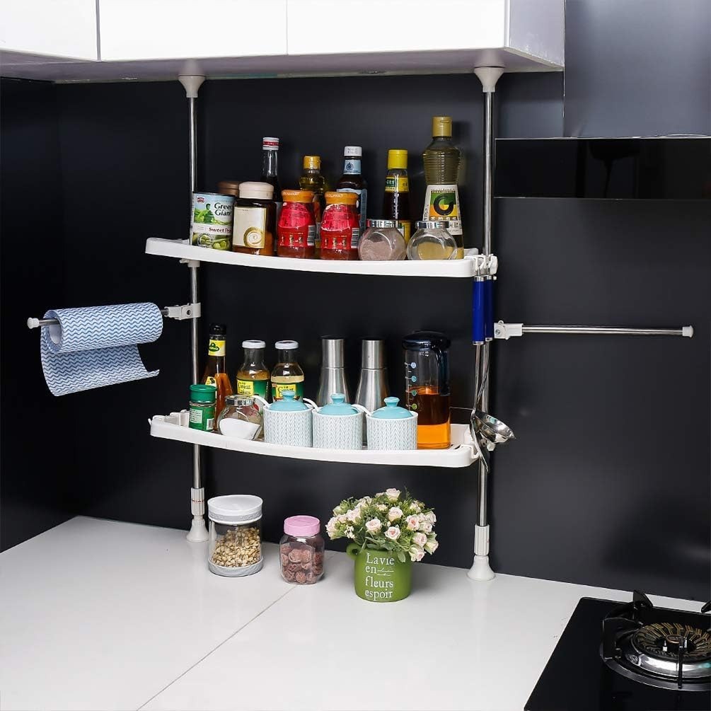 Image de Étagère de Comptoir pour Épices – Organisateur de Cuisine en Acier Inox - Unbranded