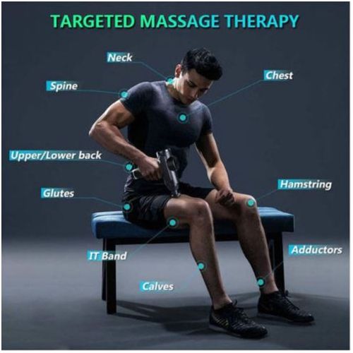 Image de Facial PISTOLET Noir DE MASSAGE - massage de muscle facial noir - Unbranded