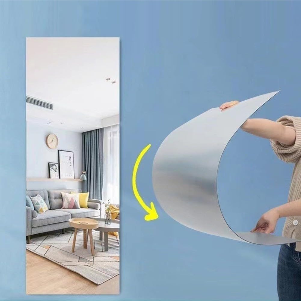 Image de Feuilles de Miroir Adhésives – Épaisseur et Haute Qualité - Unbranded