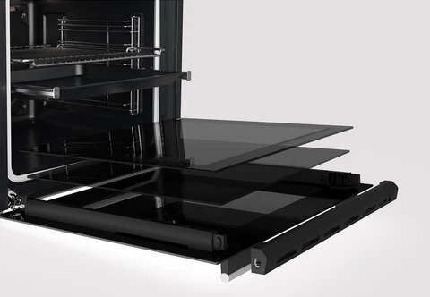 Image de Four AIRFRAYER encastrable VENEZIA électrique en inox - Friteuse rapide turbo ventilée 2 en 1