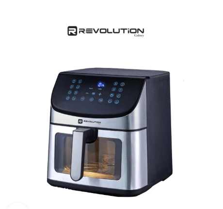 Image de Friteuse à Air Revolution R‑AF06 – 8 L – 1800 W - Unbranded