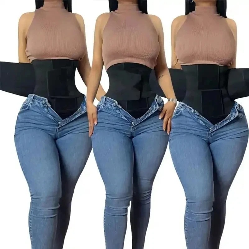 Image de Gaine Amincissante Rap-Duty – Housse de Taille avec Support Poitrine pour Femmes - Unbranded