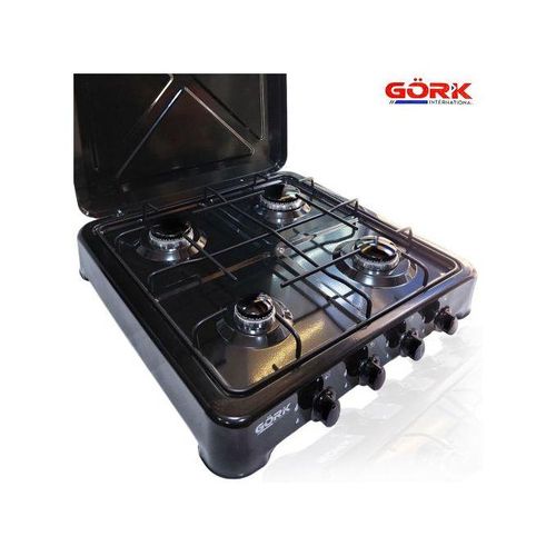Image de Gork Réchaud à gaz 4 brûleurs - Plaque de cuisson à gaz 4 Feux - 49*49cm - Turkey - Unbranded