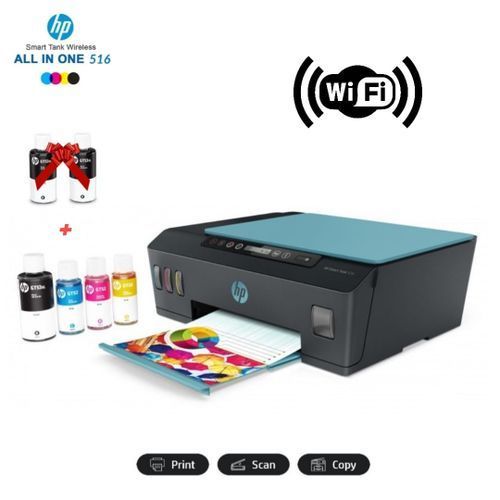 Image de Hp Imprimante à Rèservoires Tout-en-un Smart Tank 516 - 22 PPM