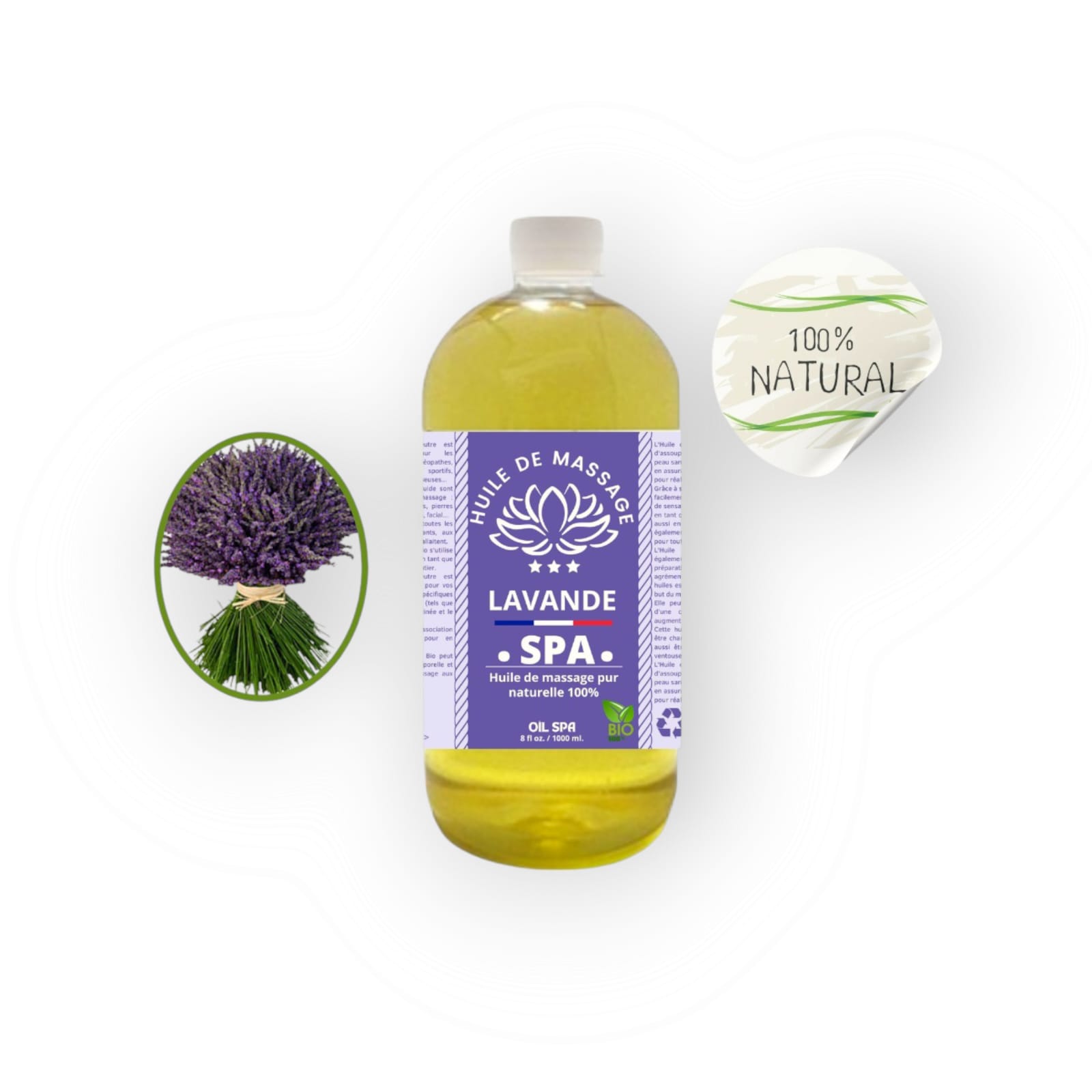 Huile De Massage Florales - SPA