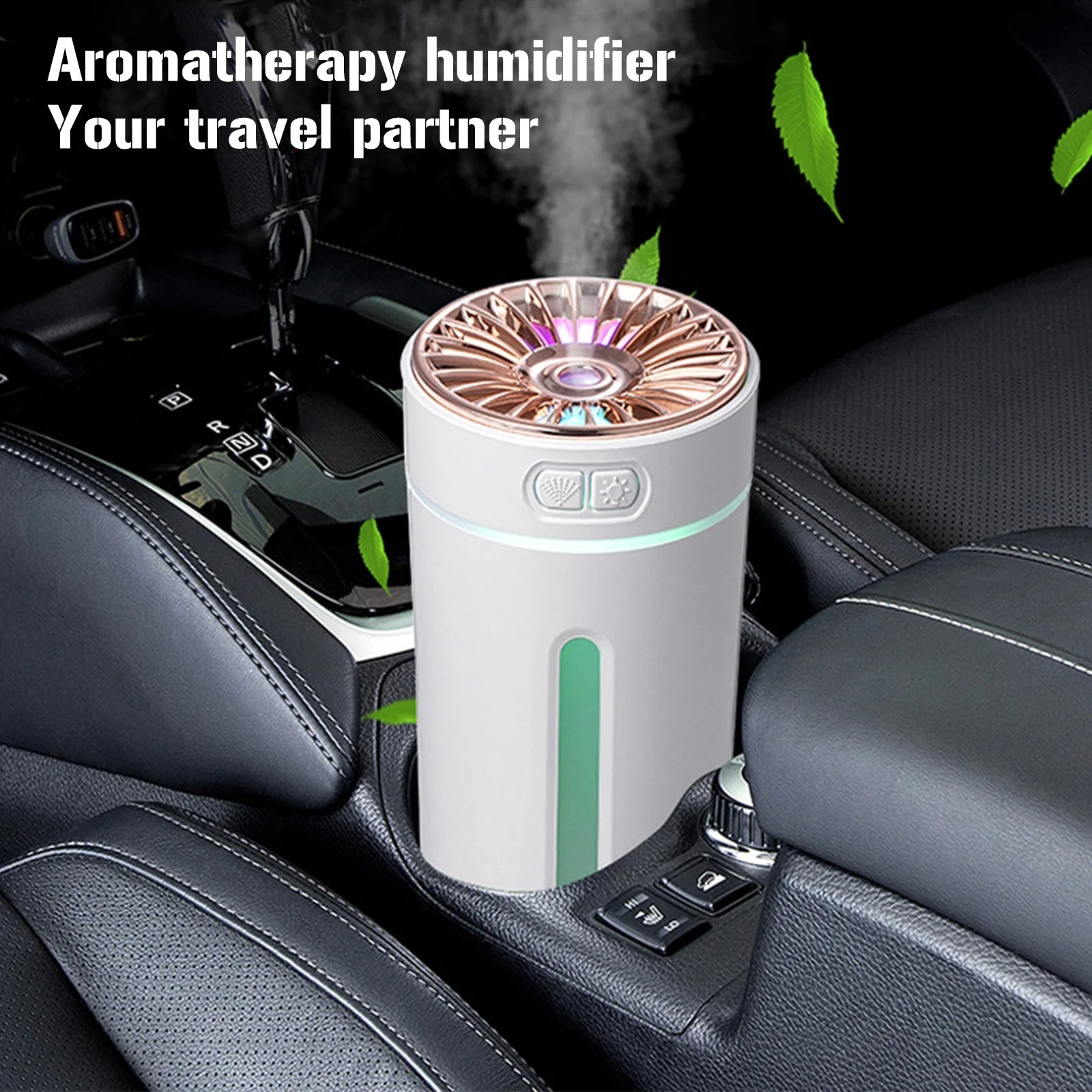 Image de Humidificateur d'air portable Lumière ambiante colorée USB, Diffuseur de parfum - Unbranded