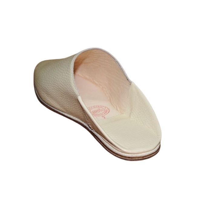 Image de Jabador Maroc Babouche ROYALE qualité supérieure -blanc cassé - Unbranded