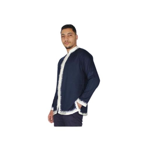 Image de Jabador Maroc Tunique sahara -bleu marine - Unbranded