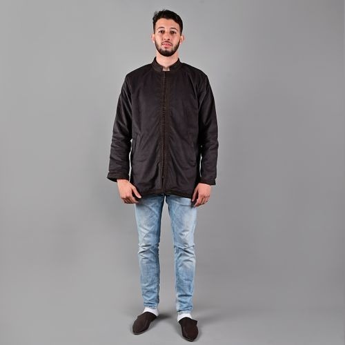 Image de Jabador Maroc Tunique velours - Marron - Unbranded