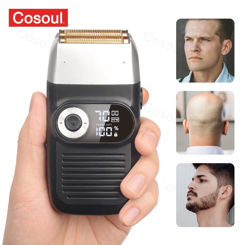 Image de Kemei km 2026 Rasoir électrique rechargeable, coupe-barbe des hommes - Unbranded