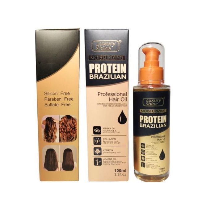 Image de Keratin Queen Brazilian Protein Strength – Huile Capillaire - Unbranded