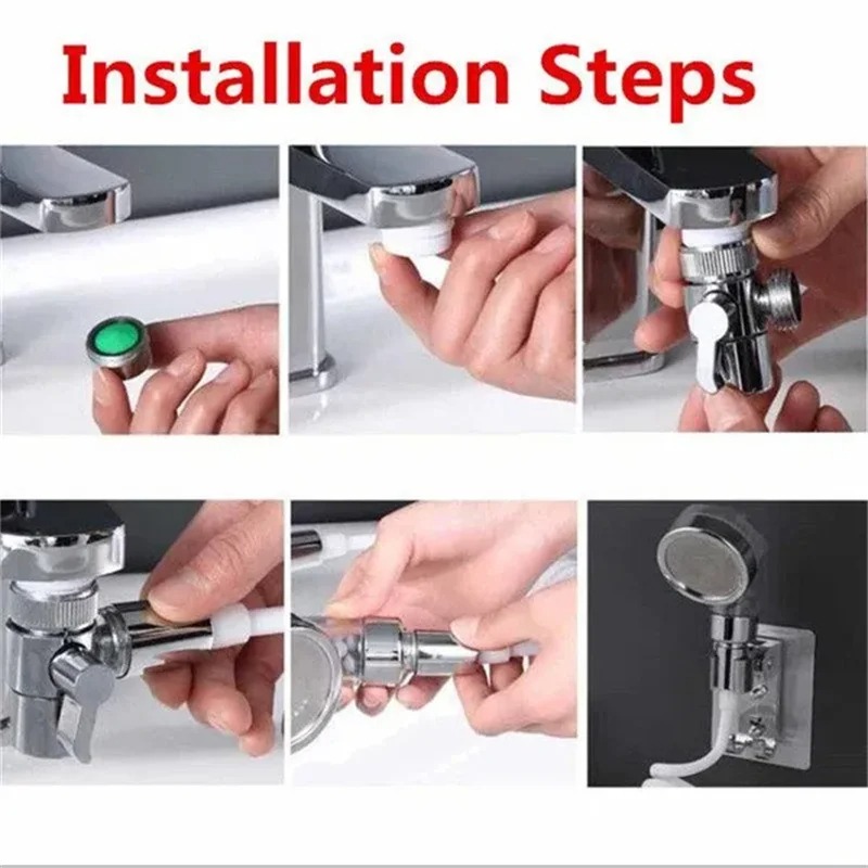 Image de Kit de Douche Portable Anti-Calcaire - Purification et Compatibilité Universelle - Unbranded