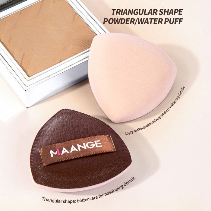 Image de Kit de pinceaux de maquillage - MAANGE - 20 pièces - Synthétique - Marron - Aluminium - Unbranded