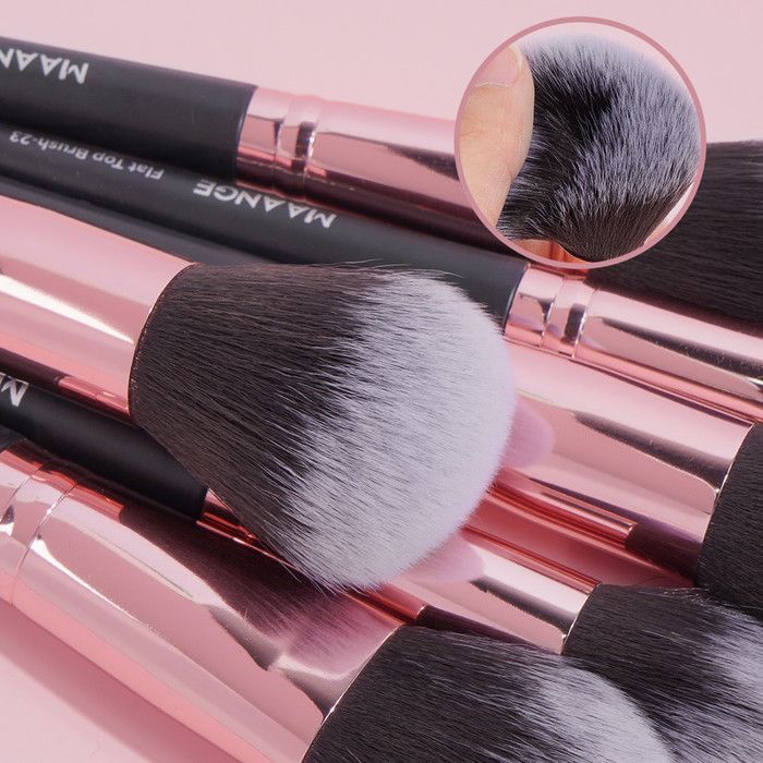 Image de Kit de pinceaux de maquillage - Non spécifié - 30 pièces - Vegan - Doux - Design classique - Unbranded