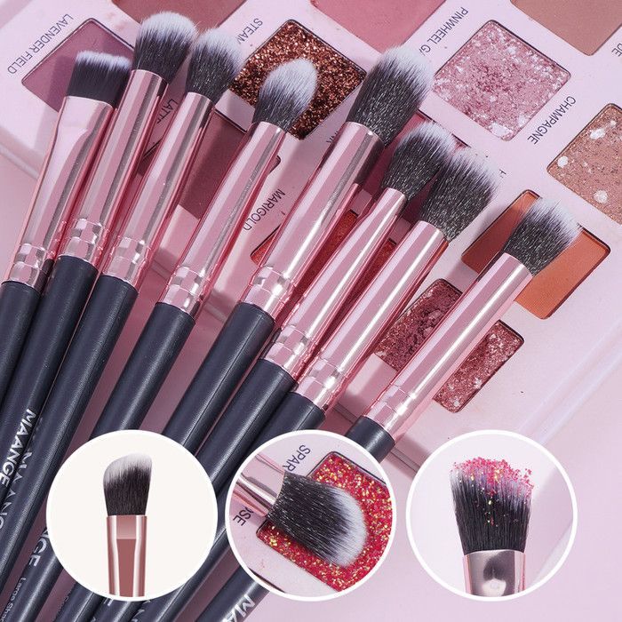 Image de Kit de pinceaux de maquillage - Non spécifié - 30 pièces - Vegan - Doux - Design classique - Unbranded