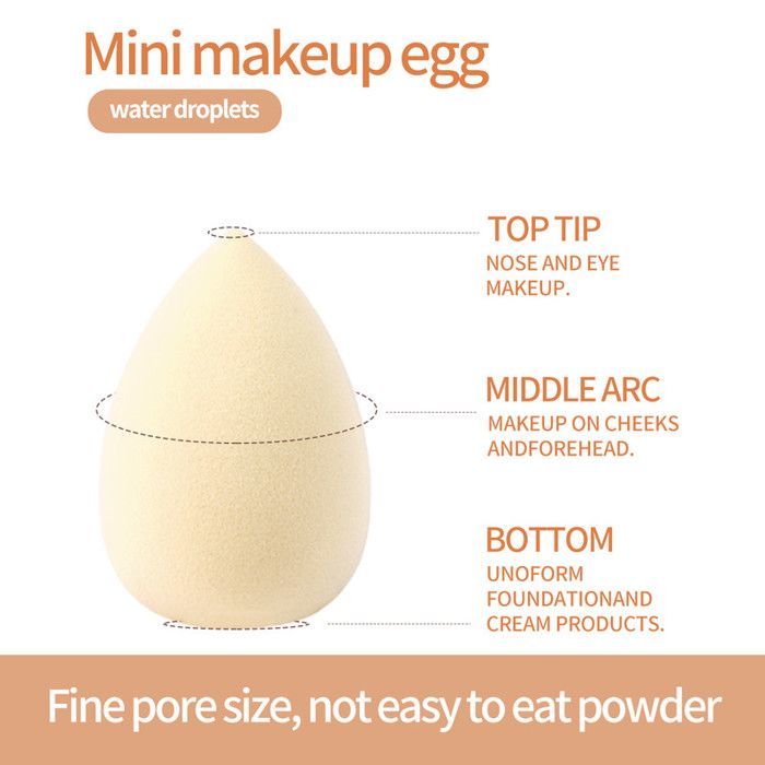 Image de Kit de pinceaux de maquillage - MAANGE - 4 pièces - Fibres synthétiques - Multifonctionnel - Lavable - Unbranded