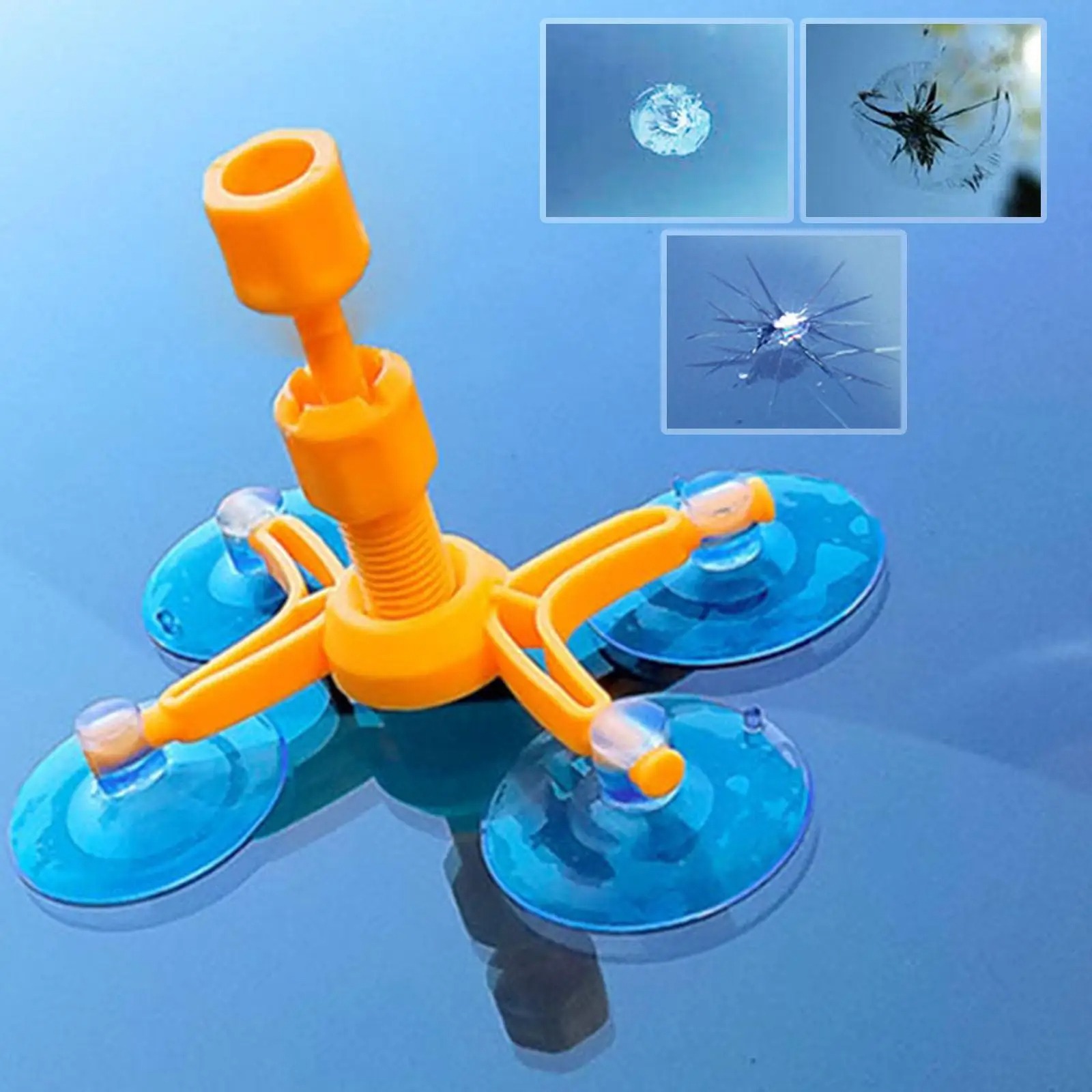 Image de Kit de Réparation Pare-Brise – Répare Fissures et Éclats Rapidement - Unbranded