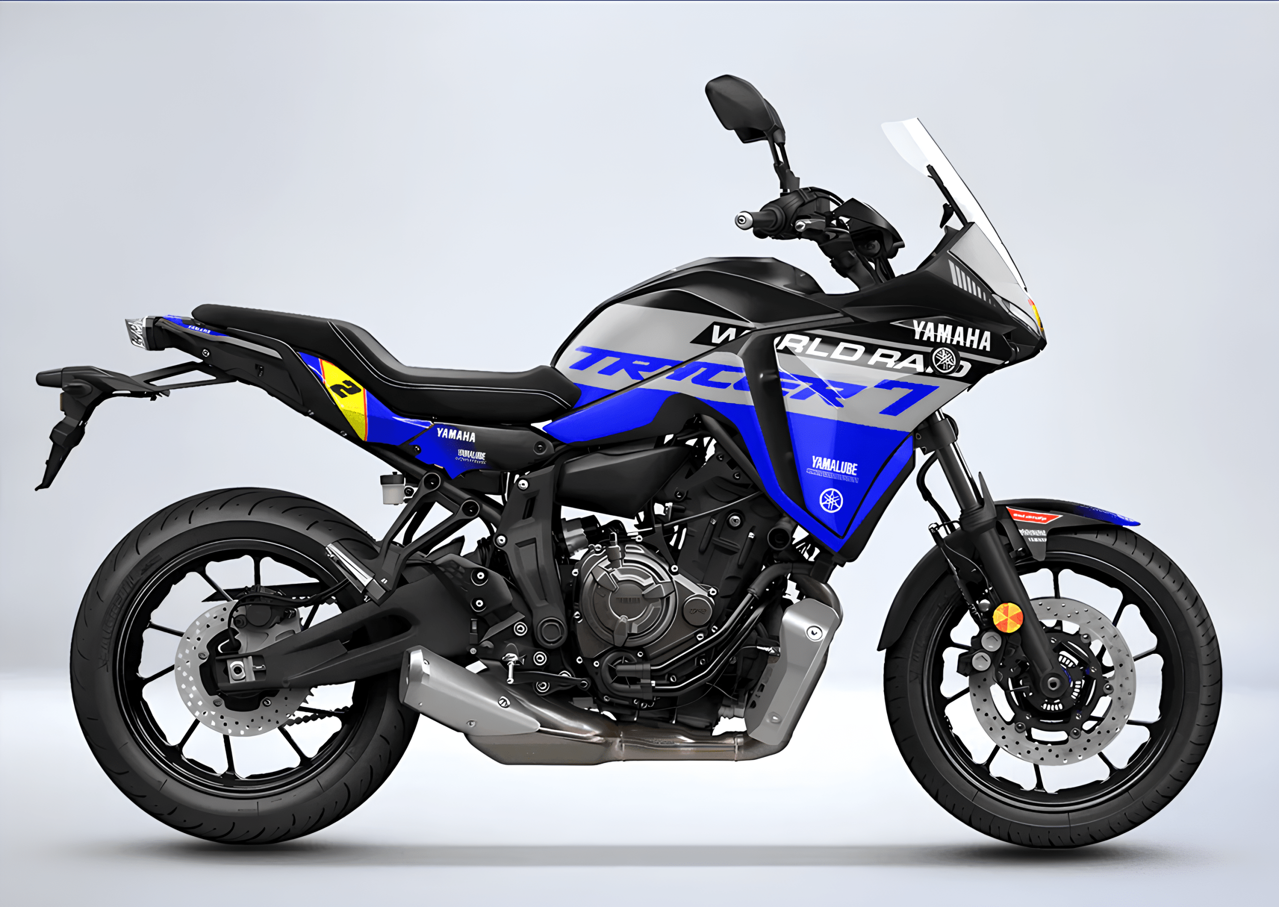 Kit déco Yamaha Tracer 700 – Factory Bleu
