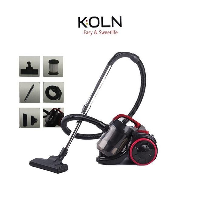 Image de K:OLN Aspirateur cyclone sans sac à aspiration forte, enrouleur automatique de cordon, aspirateur bidon