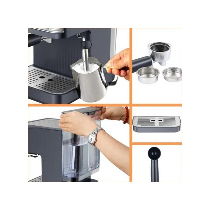 Image de K:OLN Machine cafetière à expresso et cappuccino - 20 Bar - Unbranded