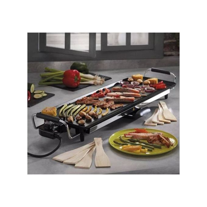Image de Kraft line Grille/planche de cuisson 70cm antiadhésif électrique 1800W - Unbranded